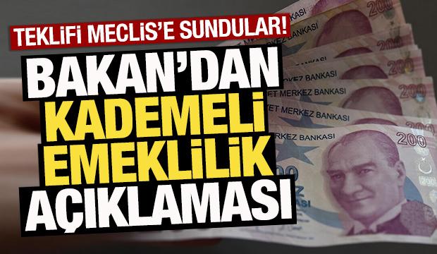 Bakan Işıkhan'dan kademeli emeklilik açıklaması!