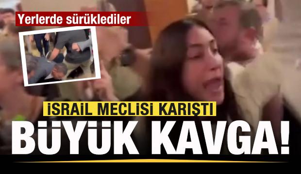 İsrail meclisinde kavga! 