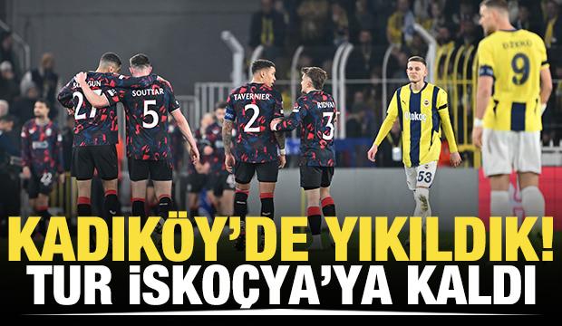 Kadıköy'de yıkıldık! Fenerbahçe turu İskoçya'ya bıraktı