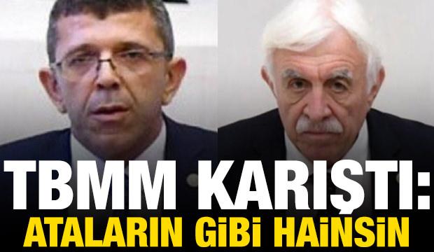 TBMM karıştı: Ataların gibi hainsin