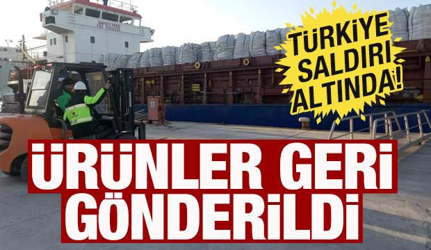 Türkiye saldırı altında! Ürünler geri gönderildi