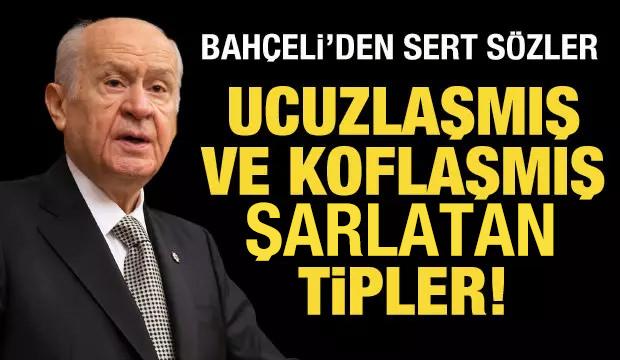 Bahçeli'den sert sözler: Koflaşmış şarlatan tipler!