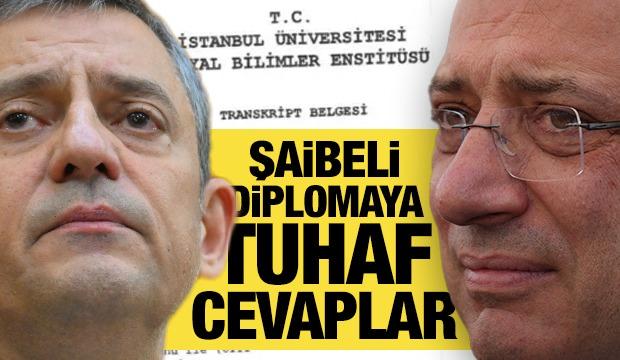 Her şeyi konuştular, diplomaya gelince dondular: Cevap yok telaş var