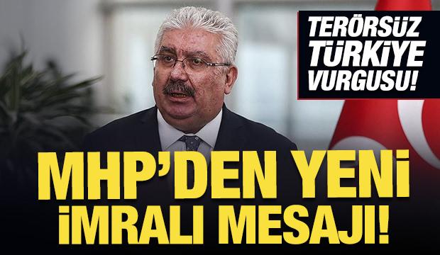 MHP'li Semih Yalçın'dan yeni İmralı mesajı! 