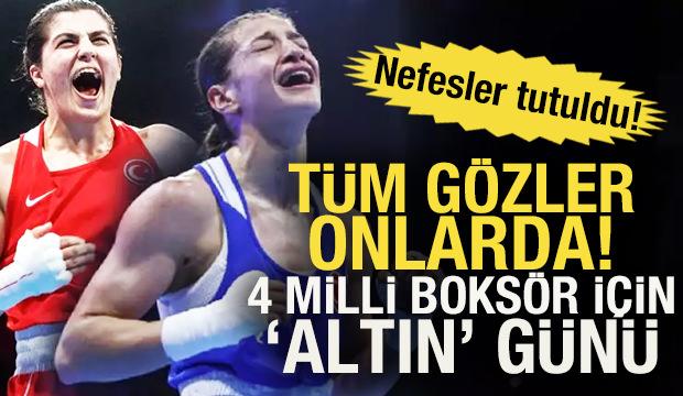 Nefesler tutuldu! Tüm gözler Sırbistan'da: 4 Milli boksör için "altın" günü