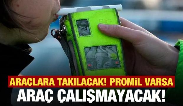 Promil varsa motor çalışmayacak - Gazete manşetleri