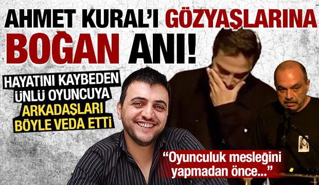 Şinasi Yurtsever için AKM'de tören: Ahmet Kural gözyaşlarına boğuldu!
