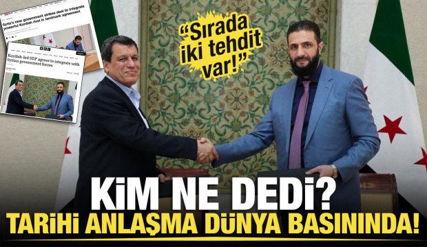 Tarihi anlaşma dünya basınında