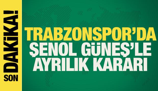 Trabzonspor'da Şenol Güneş dönemi sona erdi