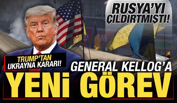 Trump'tan Ukrayna kararı! General Kellog'a yeni görev! Rusya'yı çıldırtmıştı