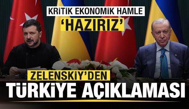 Zelenskiy'den Türkiye açıklaması: Onaylamaya hazırız