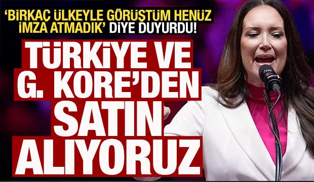 ABD açıkladı: Güney Kore ve Türkiye'den satın alıyoruz