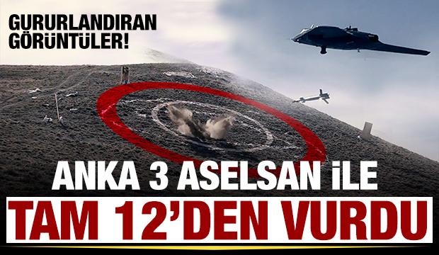 ANKA III'ten gururlandıran görüntüler