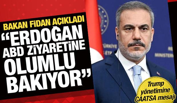 Bakan Fidan'dan Erdoğan-Trump görüşmesine ilişkin açıklama!