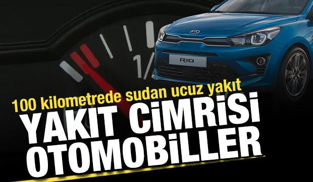 Bayram öncesinde yakıt cimrisi otomobiller belli oldu! 100 kilometrede sudan ucuz yakıt
