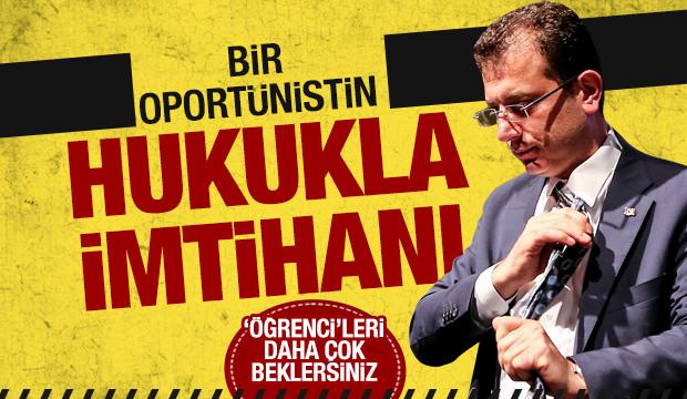 Bir oportünistin hukukla imtihanı