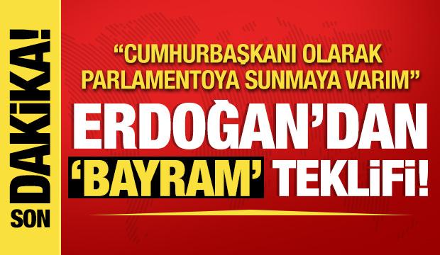 Cumhurbaşkanı Erdoğan'dan önemli açıklamalar!