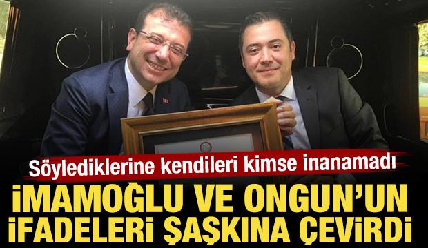 İmamoğlu ve Ongun'un ifadeleri şaşkına çevirdi! Söylediklerine kendileri bile inanamadı