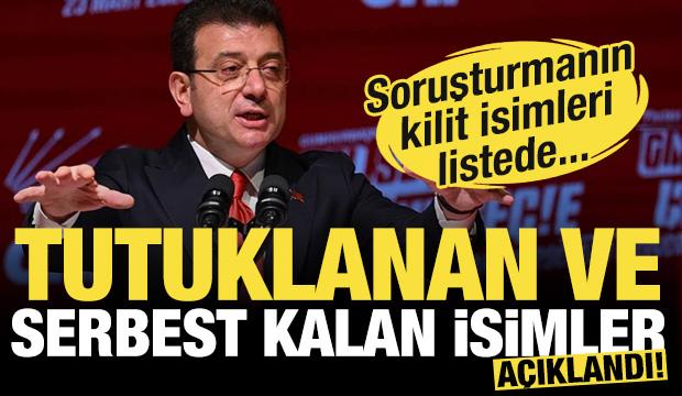 İstanbul'da terör ve yolsuzluk soruşturması: İşte  tutuklanan ve serbest kalan isimler!