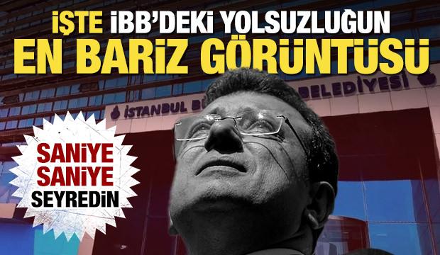İşte İBB yolsuzluğunun en bariz görüntüsü: Saniye saniye seyredin