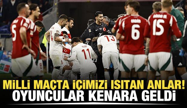 Macaristan - Türkiye maçında iftar molası! İçimizi ısıtan anlar