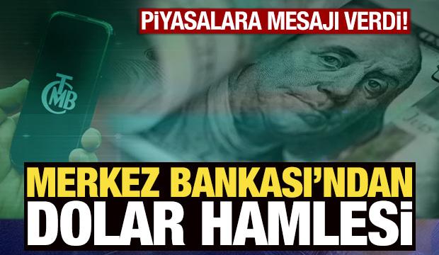 Merkez Bankası'ndan hareketlilik sonrası dolar hamlesi