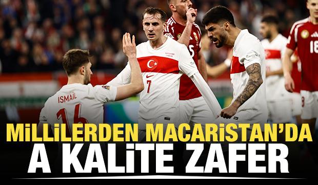 Milli Takım'dan Macaristan'da A kalite zafer!