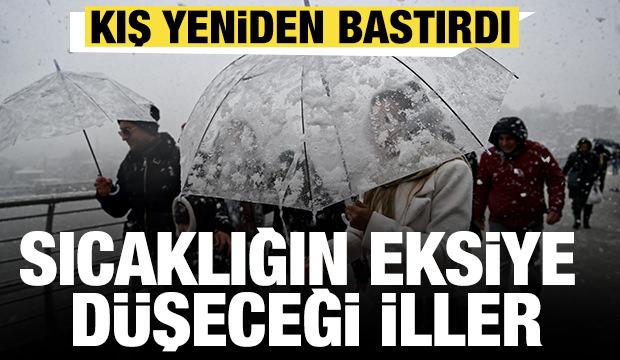 Montları ve bereleri hazırlayın! Hava aniden buz kesecek