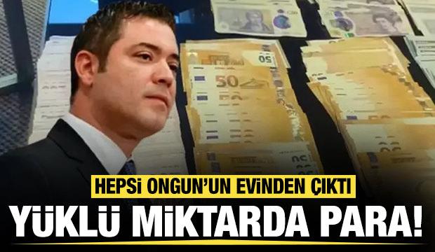 Murat Ongun evinde yüklü miktarda para ve av tüfekleri ele geçirildi