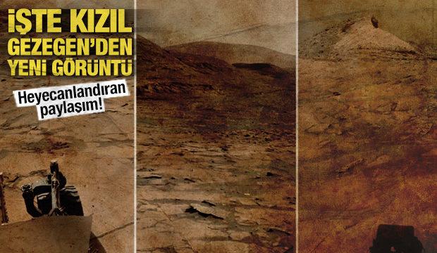 NASA’dan izleyenleri heyecanlandıran paylaşım! İşte Kızıl Gezegen’den yeni görüntüler 