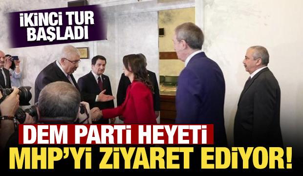 Son Dakika: DEM Parti heyeti MHP'yi ziyaret ediyor!