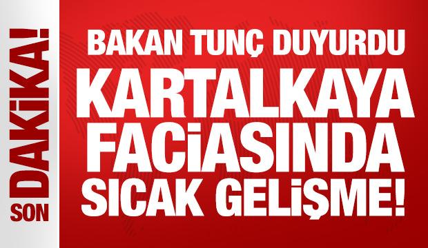Bakan Tunç duyurdu: Kartalkaya'da 6 tutuklama daha!