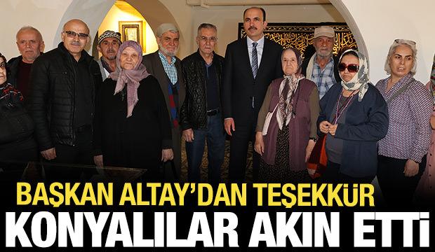 Başkan Altay Mukaddes Emanetler Sergisi’ne büyük ilgi gösteren Konyalılara teşekkür etti