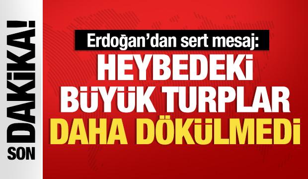 Başkan Erdoğan: Heybedeki büyük turplar daha dökülmedi