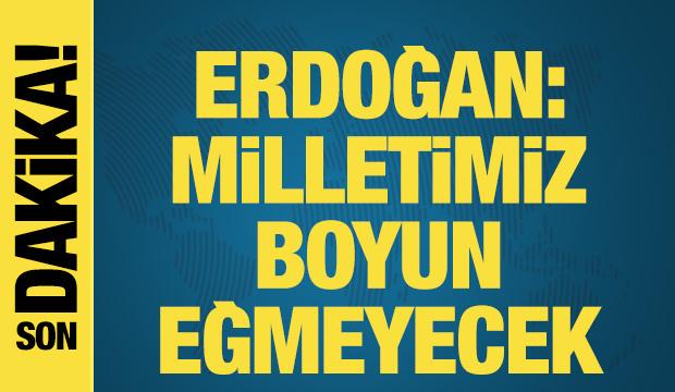 Başkan Erdoğan: Milletimiz yerli ve milli markaları yem etmez