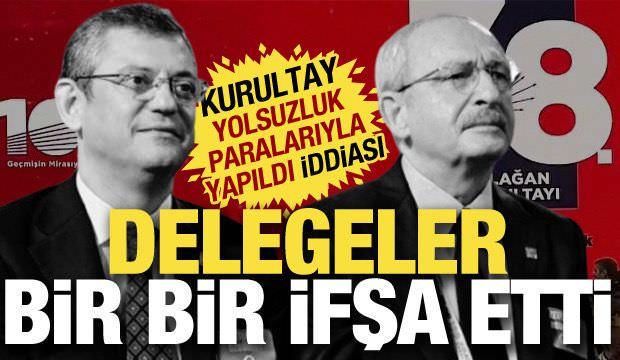 CHP'de şaibeli kurultayı delegeler ifşa etti: Özel'e oy ver ne kadar istersen verelim
