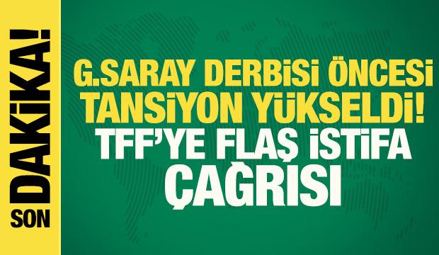 Galatasaray derbisi öncesi tansiyon yükseldi! Beşiktaş'tan TFF'ye istifa çağrısı