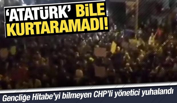 Gençliğe Hitabe'yi bile bilmiyorlar! CHP'li yönetici alanda böyle yuhalandı
