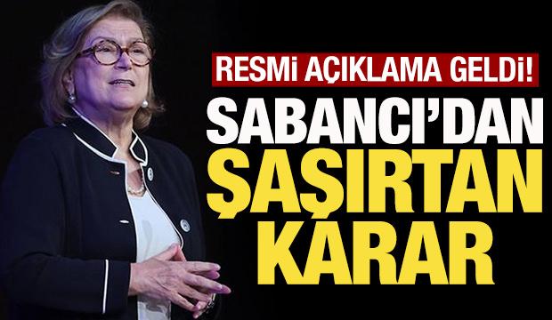 Güler Sabancı, Sabancı Holding'deki görevini bırakıyor