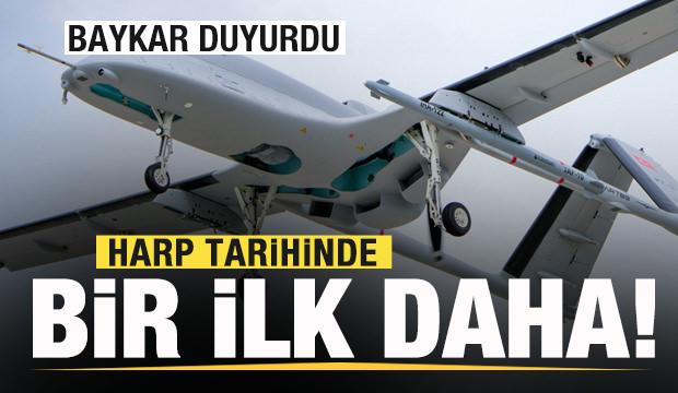 Harp tarihinde bir ilk! Bayraktar TB3 SİHA gümbür gümbür