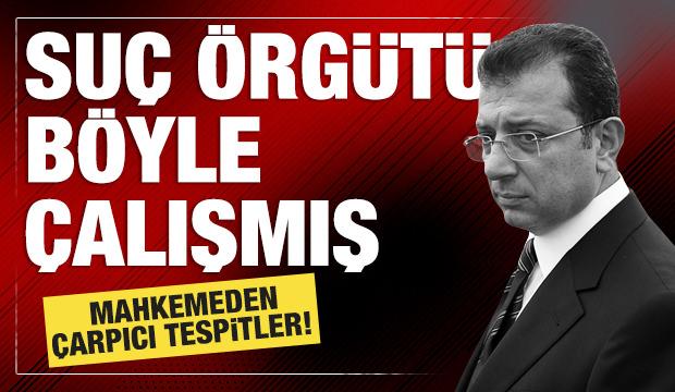 Mahkemeden çarpıcı tespitler! Suç örgütü işte böyle çalıştı 