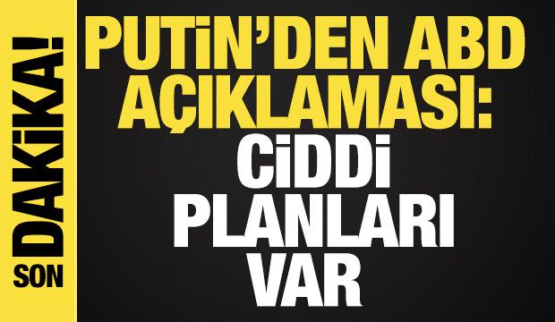 Putin: "ABD'nin Grönland için ciddi planları var"