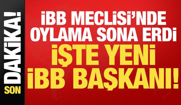 Son dakika haberi: İBB Meclisi'nde oylama sona erdi! İşte yeni iBB başkanı...