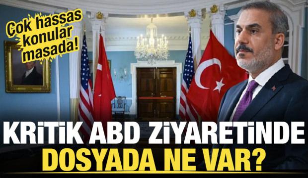 Trump yönetimine ilk ziyaret: Bakan Fidan ABD'ye gidiyor