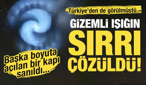 Türkiye'den de görülmüştü! Gizemli cismin ne olduğu ortaya çıktı...