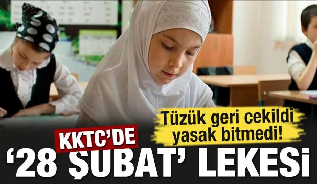 Tüzük geri çekildi yasak bitmedi! KKTC'de '28 Şubat' lekesi