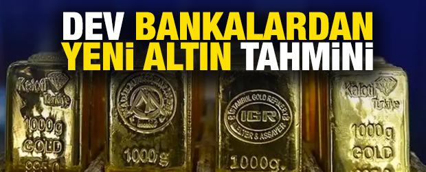 Dev bankalar altın tahminini güncelledi: Yükseliş için 4 neden