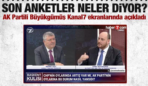 AK Parti Genel Başkan Yardımcısı Büyükgümüş'ten Başkent Kulisi'nde önemli açıklamalar