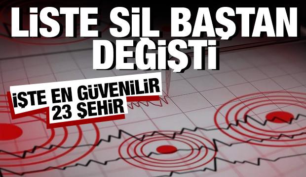 Deprem risk haritası yeniden güncellendi! Bu illerde yaşayanlar dikkat