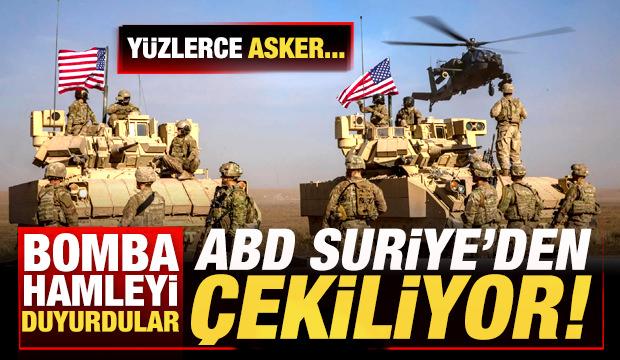 Son dakika: NYT bombayı patlattı: ABD Suriye'deki yüzlerce askerini geri çekiyor
